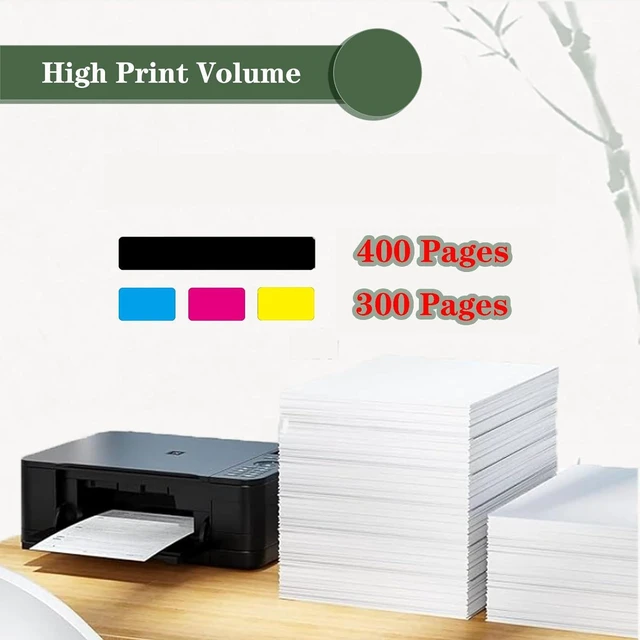 Alt view image 4 of 7 - CL-261XL PG-260XL High Capacity Ink Cartridge Compatible for Canon TR7020 TS6420 TS5320 TS5350 Black and Color Combo Pack,C