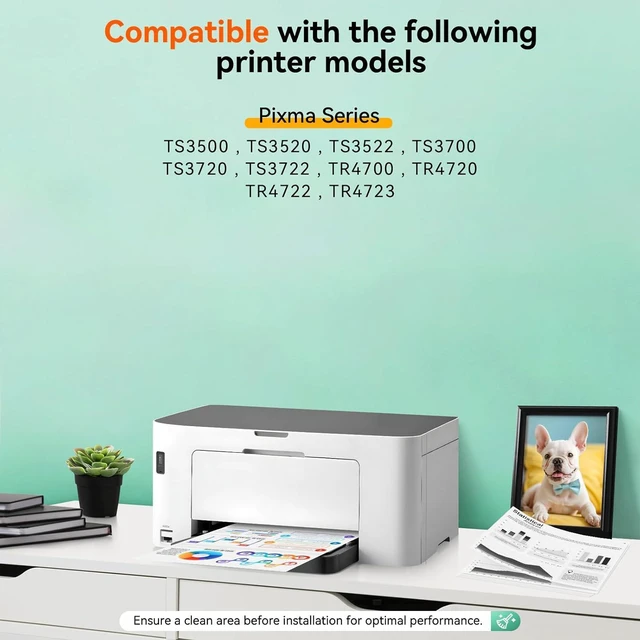 Alt view image 2 of 7 - PG-275XL CL-276XL Compatible for Canon 275 and 276 Ink Cartridges Combo Pack PG 275 CL 276 XL Work for Canon Pixma TR4720 TS3720 TS3522 TS3520 TS3722 TS3500 TR4722 TR4723 TR4700 TS3700 Printer