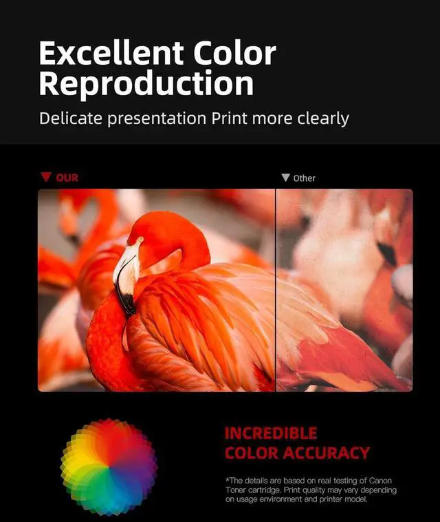 Alt view image 4 of 7 - iNKPAD 067H 067 Toner Cartridge Set for Canon MF654/656/632 Color Printers