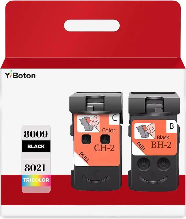 Main image of BH-2 CH-2 Printhead Replacement for G4210 G4200 G3202 G3200 G2200 G1200 MegaTank All-in-One Printer Head Ink Cartridges Refillable 8009 and 8021 XL (Combo Packs)