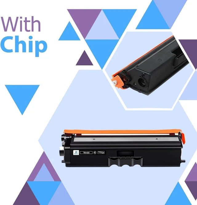 Alt view image 3 of 6 - TN433 TN436 TN-433 Toner Cartridge 4-Pack Compatible Replacement for Brother TN433BK TN433C TN433M TN433Y TN431 for Brother HL-L8360CDW MFC-L8900CDW HL-L8260CDW MFC-L8610CDW HL-L8360CDWT Printer
