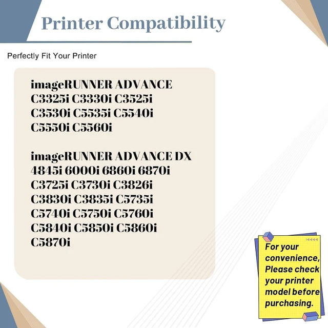 Alt view image 2 of 6 - Compatible WT202 Waste Toner Container Box Replacement for Canon WT-202 for ImageRUNNER Advance C3330i C3530i C3525i C3325i C5535i C5535 C5540 C5550 C5560 Printer (1-Pack)