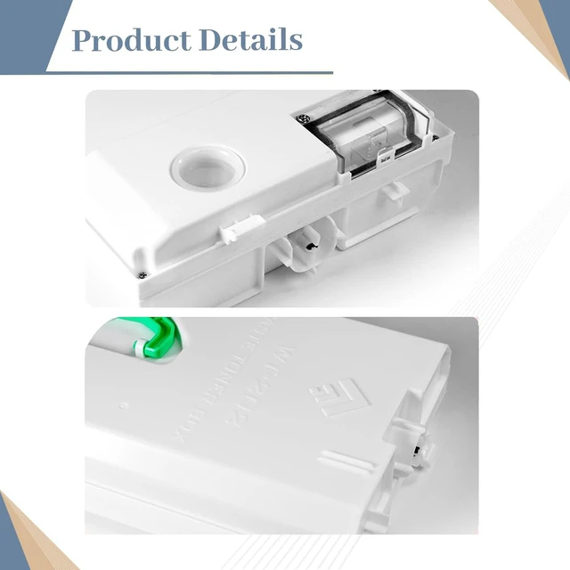 Alt view image 3 of 6 - Compatible WT202 Waste Toner Container Box Replacement for Canon WT-202 for ImageRUNNER Advance C3330i C3530i C3525i C3325i C5535i C5535 C5540 C5550 C5560 Printer (1-Pack)