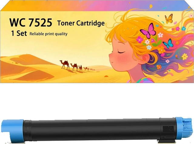 Main image of Compatible 006R01513 006R01516 006R01515 006R01514 High-Capacity Toner Cartridge Set, Works for Xerox WorkCentre 7845 7855 7525 7835 7556 7830 7535 7530 7545 7970 Printers 1*Cyan