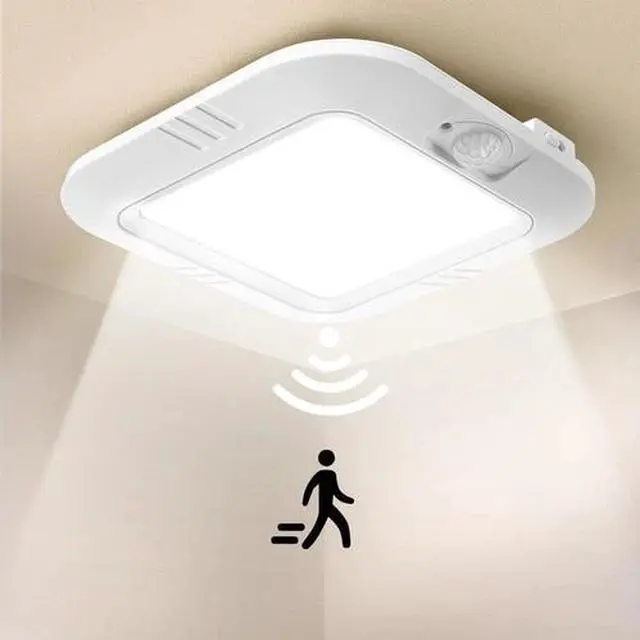 Main image of Battery Operated Ceiling Light Motion Sensor Light Motion 6000K Indoor