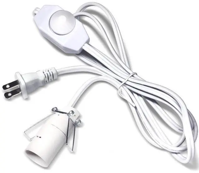 Main image of Salt Lamp Cord with Dimmer Control - Power Cord with Dim Switch & Clip