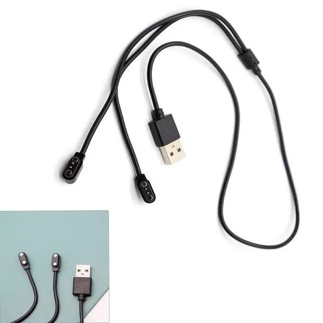 Alt view image 3 of 5 - For Bluetooth Smart Glasses Charger Smart Glasses Charging Cable 2-in-1