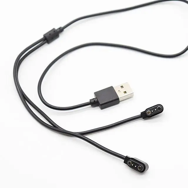 Alt view image 4 of 5 - For Bluetooth Smart Glasses Charger Smart Glasses Charging Cable 2-in-1