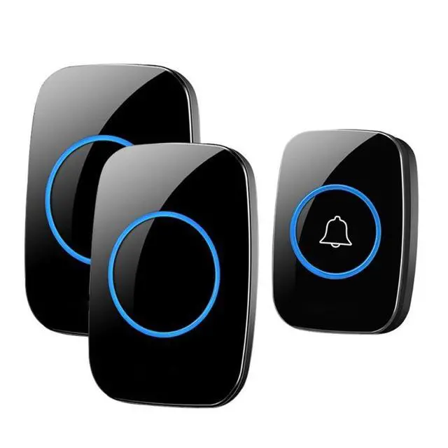 Alt view image 5 of 7 - 1000FT Wireless Doorbell Waterproof 2 Plugin Receiver Adjustable Volume 38 Chime