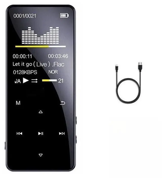 Main image of MP4/MP3 Player Support 128GB Bluetooth Lossless Music FM Radio Recorder Sport