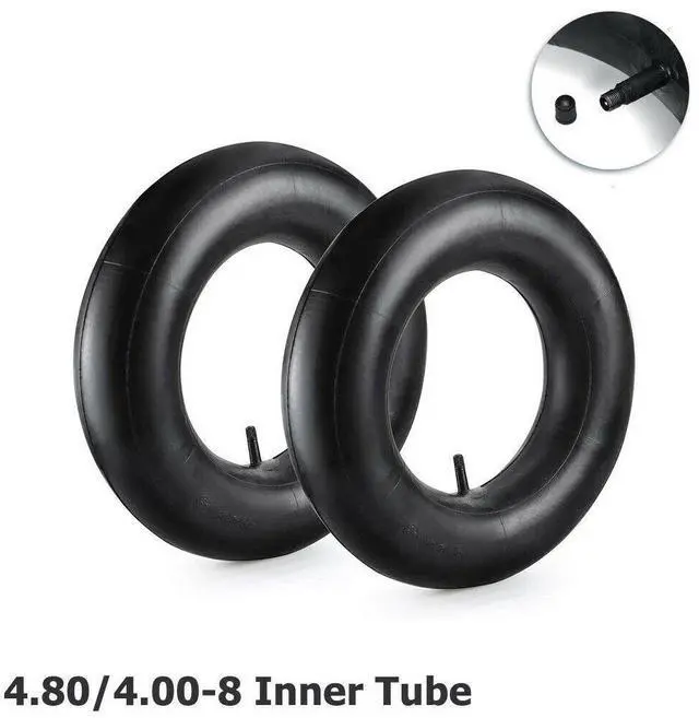 Main image of 4.80/4.00-8 Inner Tube 4.00-8 4.80-8 480/400-8 Wheel barrow Tillers Tires 2Pcs
