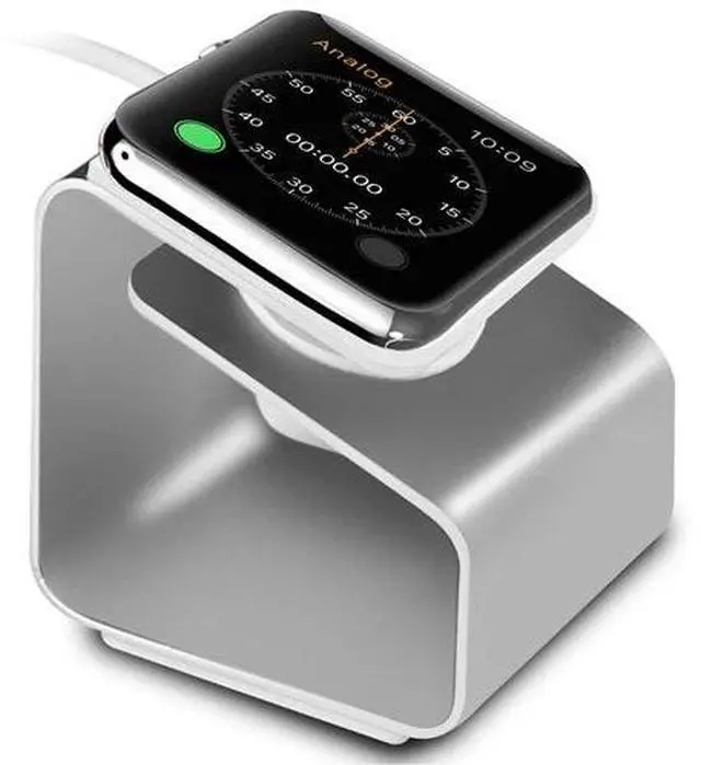 Main image of 38/42mm Charger Stand Holder Charging Station Dock Gold Apple Watch New