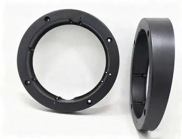 Alt view image 2 of 5 - 6.5 Inch For Car Audio Speakers Beveled Speaker Spacer Ring 2 Pack
