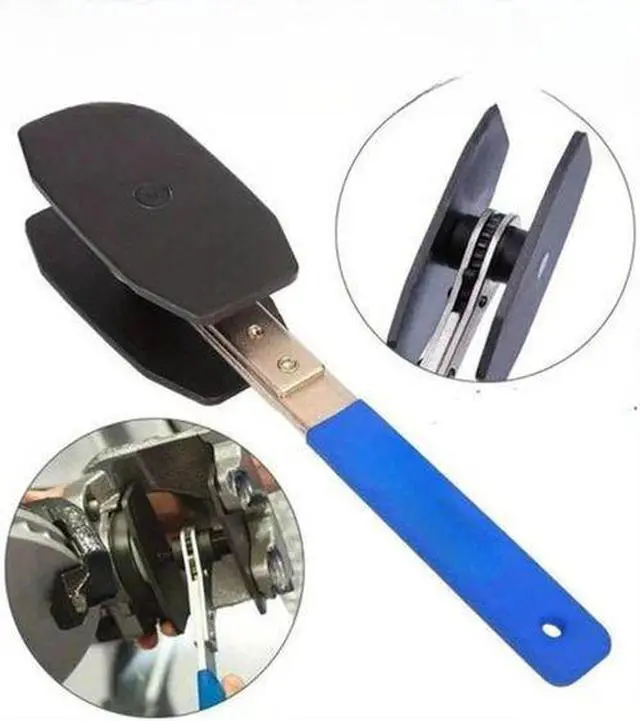 Main image of Portable Car Ratchet Brake Piston Wrench Spreader Caliper Pad Install Tool Press