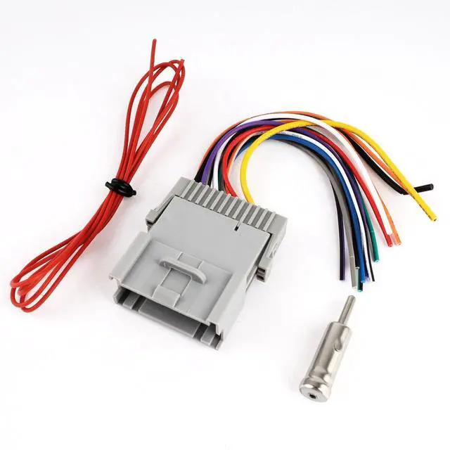 Alt view image 6 of 7 - For Chevy Buick GMC Pontiac Radio Install Stereo Car Wire Harness Cable 2PCS