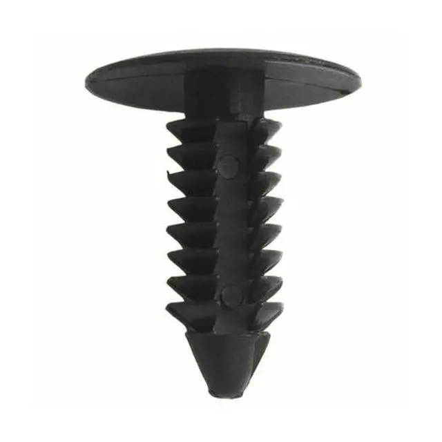 Alt view image 5 of 7 - 7mm 200PCS Plastic Rivets Clips Bumper Auto Car Hole Fastener Push Fender Pin