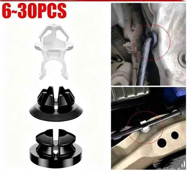 Main image of 3-6Pcs Car Hood Support Holder Prop Clip Rod For Honda Accord Odyssey Prelude