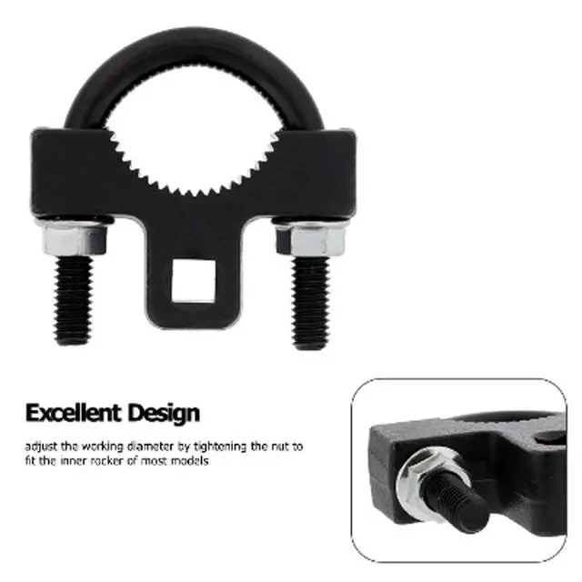Alt view image 5 of 7 - Inner Tie Rod Tool Remover Removal 3/8" Low-Profile Turner Installer Car