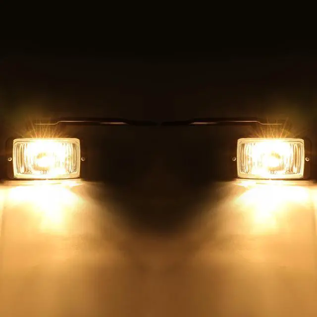 Alt view image 7 of 7 - Pair Bumper Fog Lights, Fit for 1988-2000 C/K 1500 Left+Right Non-OEM