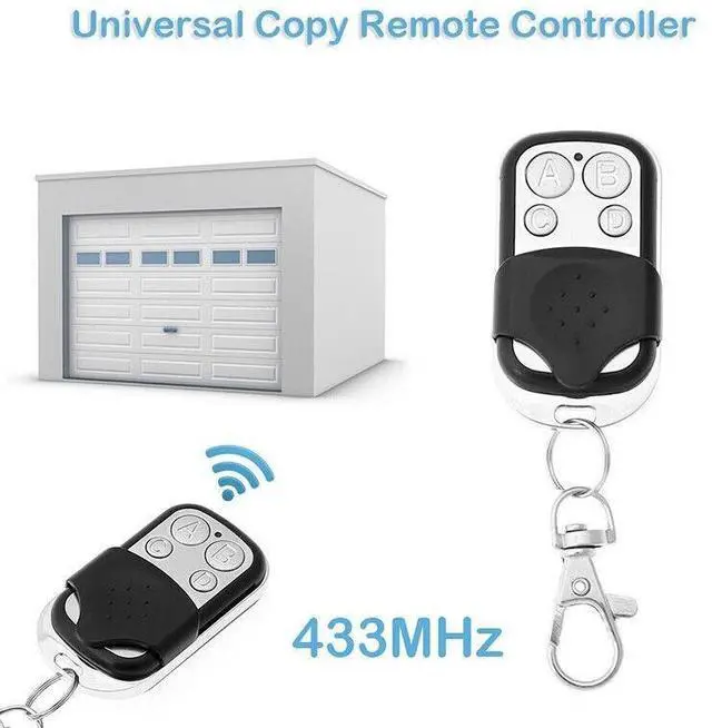 Alt view image 4 of 7 - 4x Universal Electric Remote Control Key Fob 433MHz For Gate Garage Door