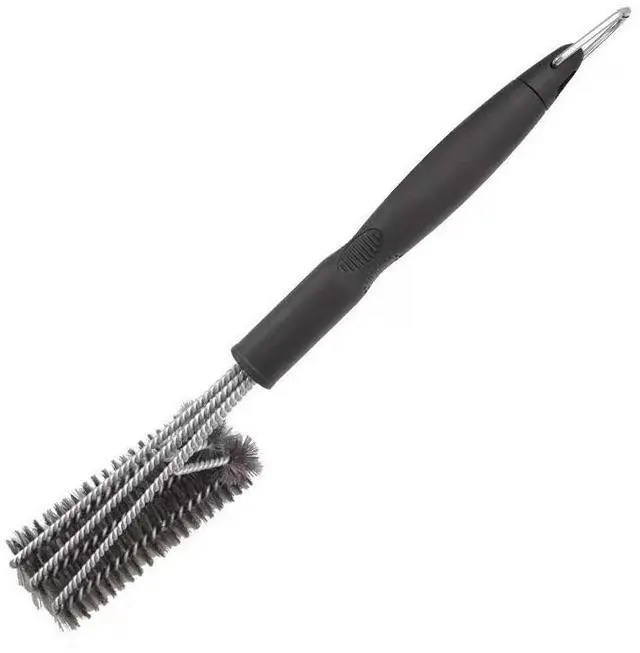 Main image of 18" BBQ Grill Brush,Stainless Steel Bristle Free Grill Brush Tool BBQ Cleaning 3-head no scraper