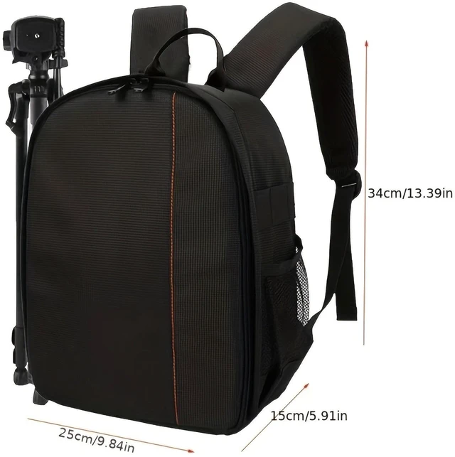 Alt view image 2 of 7 - Waterproof Camera Backpack for Canon, Nikon, and Sony DSLR Cameras