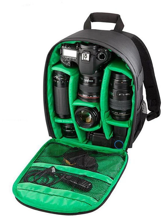 Alt view image 7 of 7 - Waterproof Camera Backpack for Canon, Nikon, and Sony DSLR Cameras