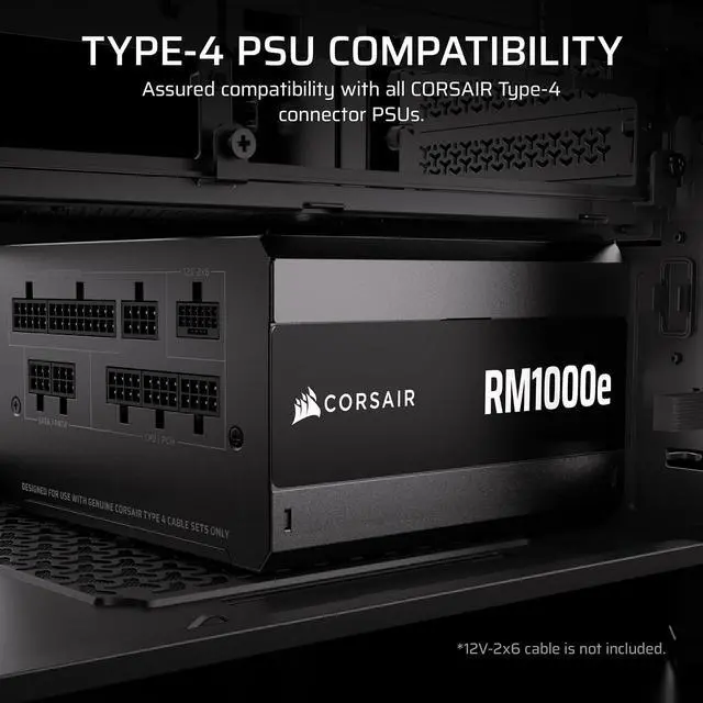 Alt view image 4 of 5 - CORSAIR Elite Premium Type 4 Individual Sleeved PSU Cable Pro Kit Low-Profile Cable Combs, Triple-Mesh Paracord Sleeve, Compatible with Corsair Type 4 PSUs Black