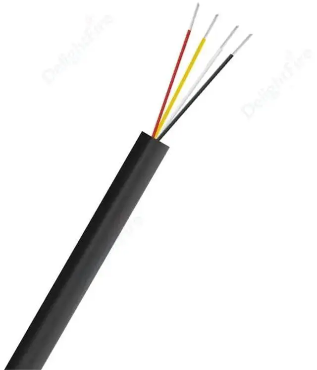 Alt view image 3 of 5 - Electronic Audio Wires 2 3 4 Core 28/26/22/20/18AWG Flexible Electrical Cable Car Automotive Wire for LED Strip Light Speaker(4 Core-White,100m,26AWG)