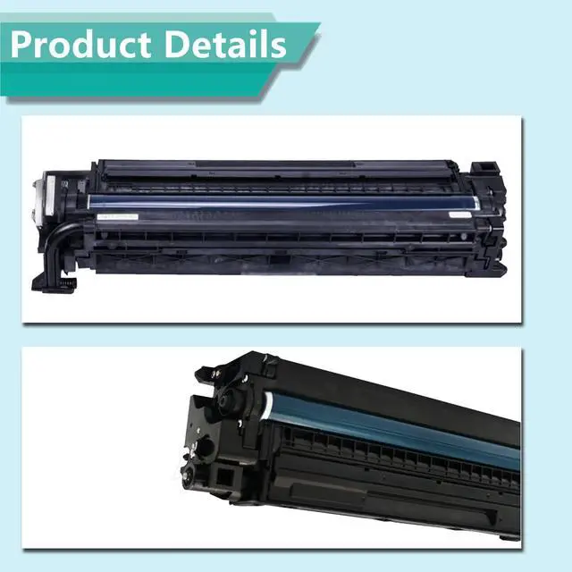 Alt view image 4 of 7 - SP C430 Drum Unit Replacement for 407018 407019 Drum Cartridge Compatible for Ricoh Aficio SP C430DN SP C431DN SP C435DN SP C440DN Printer, High-Yield 50,000 Pages with Chip Black-1 Pack