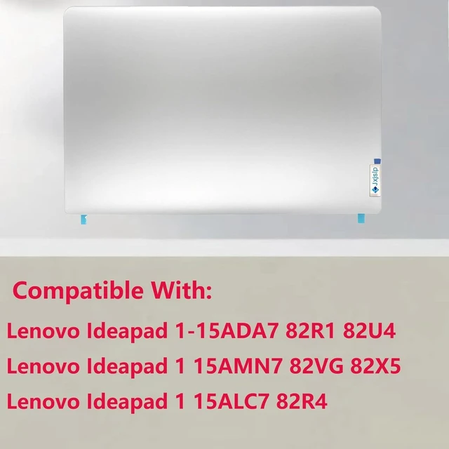 Alt view image 2 of 6 - Replacement LCD Cover Back for Lenovo Ideapad 1-15ADA7 82R1 82U4 1 15AMN7 82VG 82X5 1 15ALC7 82R4 Series Laptop Rear Top Lid 5CB1M48453 5CB1F36621 AP3L60001000