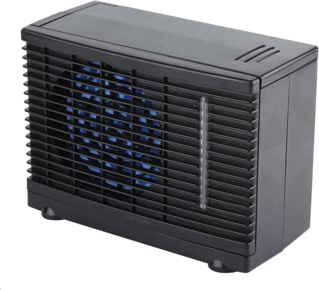 Alt view image 3 of 7 - Diydeg Mini Car Air Air Fan with Adjustable Speeds Switch Simple Installation of Portable Evaporation Car Cooling Fan Office House Travel Evaporation Cooling, Low Energy Consumption with Low Energy