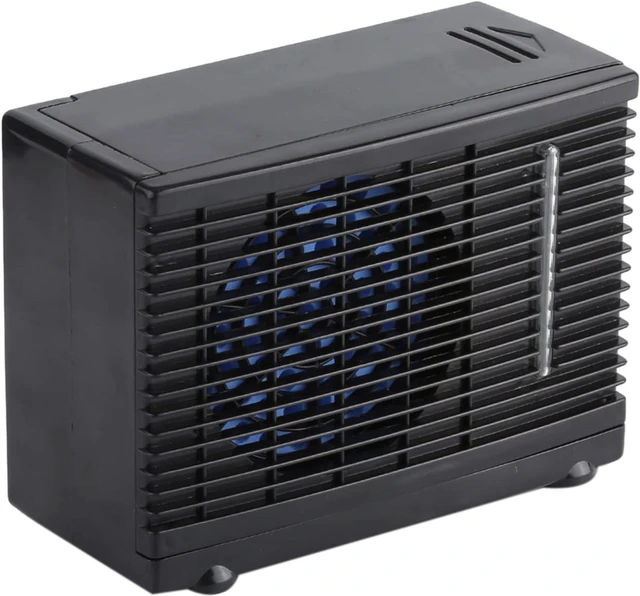 Alt view image 7 of 7 - Diydeg Mini Car Air Air Fan with Adjustable Speeds Switch Simple Installation of Portable Evaporation Car Cooling Fan Office House Travel Evaporation Cooling, Low Energy Consumption with Low Energy