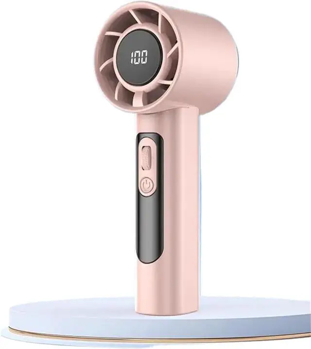 Main image of Mini Handheld Fan, Handheld Portable Fan 100 Wind Speeds Adjustable Usb Charging Mini Outdoor Portable,for Travel/Outdoor/Camping(Pink)