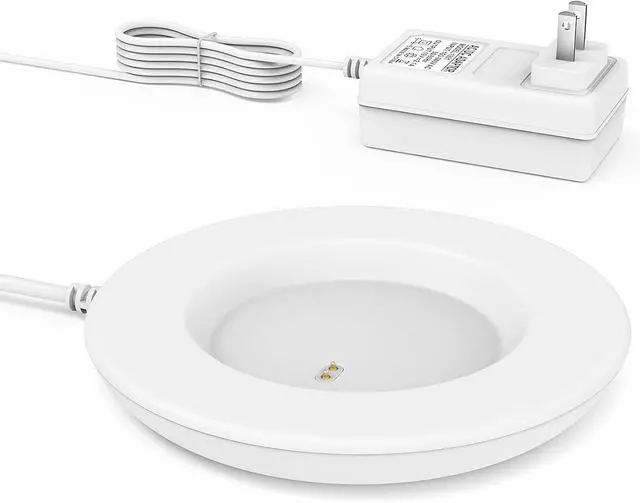Main image of Replacement Charging Coaster 2 for Temperature Control Smart Mug 2,Mug1,Cisain Mug Power Cord Compatible with Em/BER Smart Cups (White)