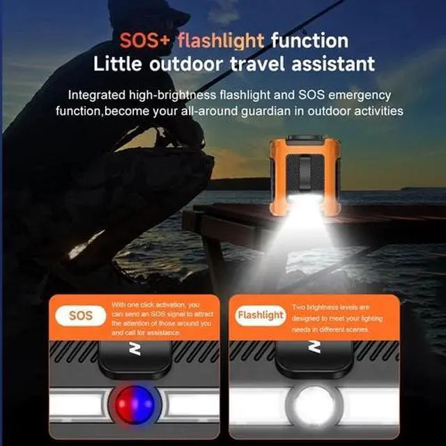 Alt view image 5 of 7 - Personal Portable Waist Clip Fan USB Rechargeable Neck Hanging Air Conditioner