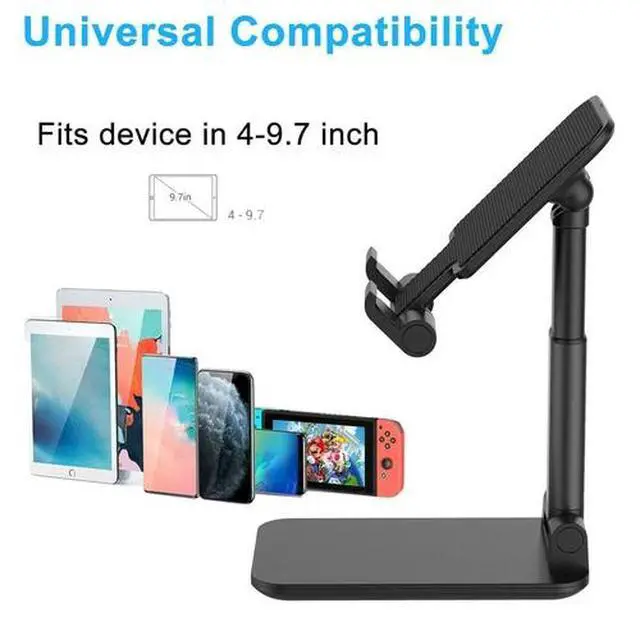 Alt view image 5 of 7 - Adjustable Cell Phone Tablet Desktop Stand Desk Holder Mount Cradle iphone ipad