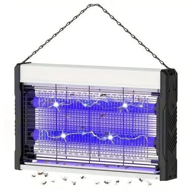 Alt view image 3 of 6 - Electric Bug Zapper UV Mosquito Fly Trap Indoor Outdoor Chemical-Free