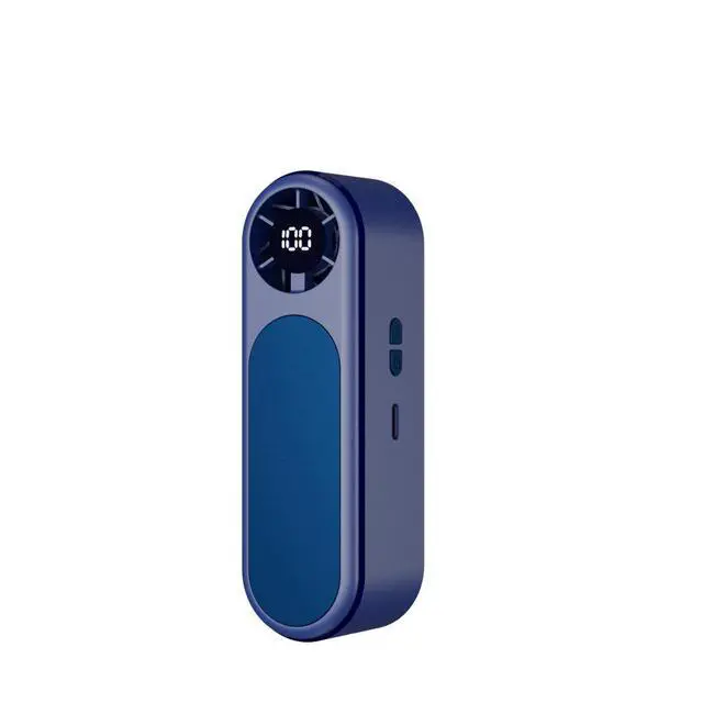 Alt view image 2 of 7 - High-Speed Handheld Fan, Portable Fan with Ice Cooling, Instant Cooling -25 Peltier Element, 5-Speed Turbo Fan, 3000mAh Battery Operated Personal Fan, LED Display [Patent: ZL 2025 3 0363996.1