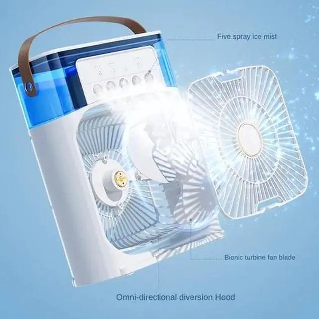 Alt view image 2 of 5 - Air Cooler Fan With Evaporative Cooling | Portable Air Conditioner