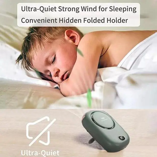 Alt view image 6 of 7 - USB Portable Hanging Mini Electric Air Conditioner Neck Fan Cooling Air Cooler