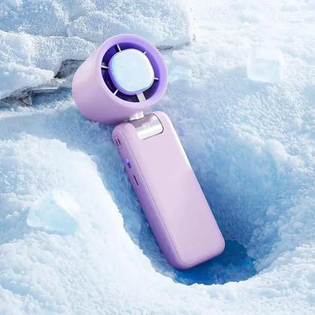 Main image of Portable Handheld Turbo Fan,Rechargeable Extreme Ice Cooling Plate,Led Display