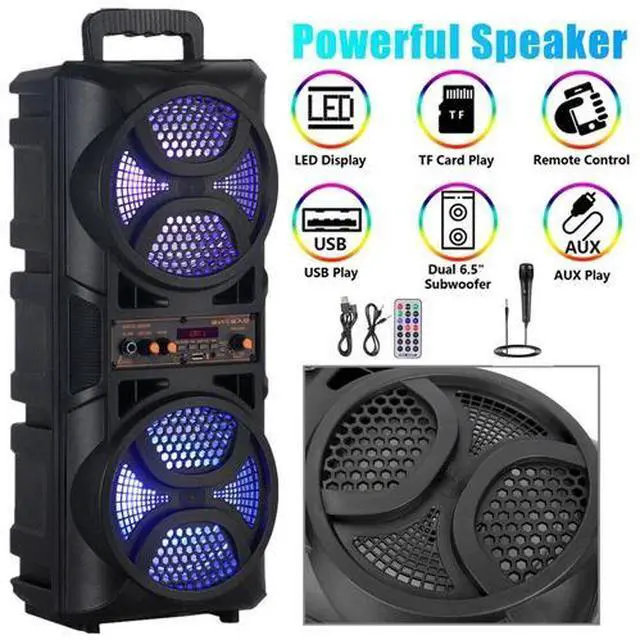 Main image of 3000W Wireless Bluetooth Speaker Outdoor Party Sound System Heavy Bass Subwoofer