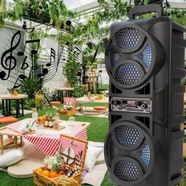 Alt view image 6 of 7 - 3000W Wireless Bluetooth Speaker Outdoor Party Sound System Heavy Bass Subwoofer