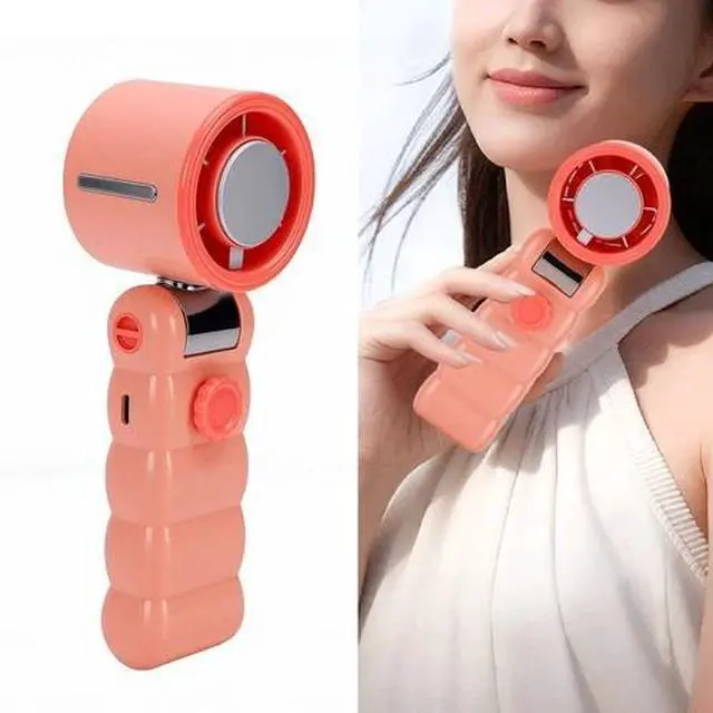 Main image of 199 Speed Adjustable Handheld Fan With Ice Cooling For Outdoor Travel TIHB