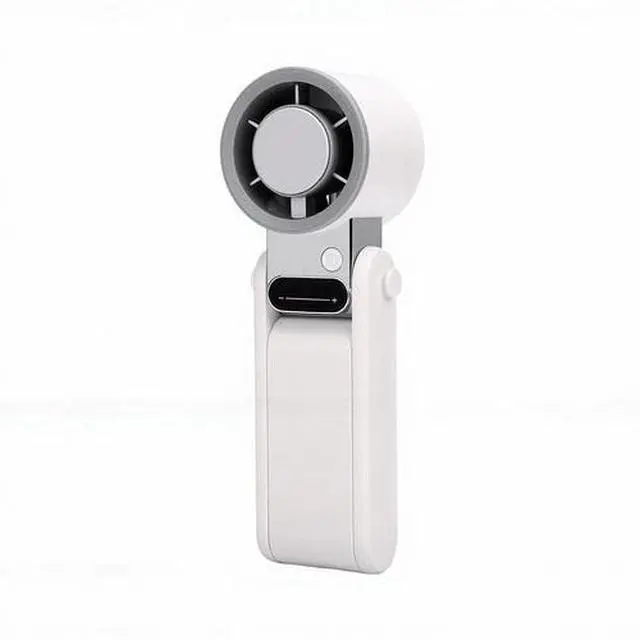 Alt view image 3 of 6 - Handheld Fan 199 Gears High Speed USB Rechargeable Ice Cooling Portable For DAVH