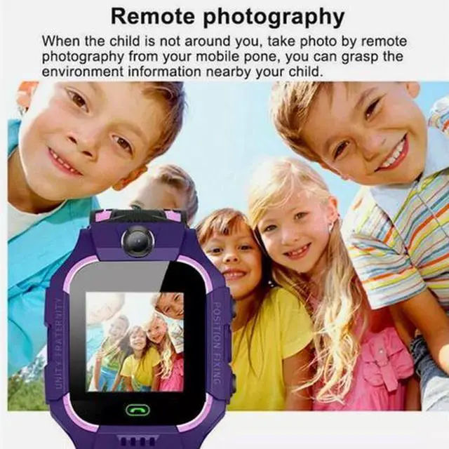 Alt view image 6 of 7 - Children Smart Watch Camera GPS Tracker SOS Call Phone Watches For Boys Girls