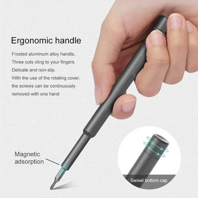 Alt view image 3 of 7 - Screwdriver Bits Magnetic Portable Case 63 in 1 Set Multifunctional Pocket Mini Repair Tool Kit for Electronics, Tablet, Xiaomi Iphone Computer Tri Wing Torx Screwdrivers Mini Screwdriver