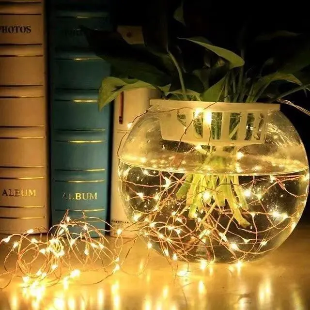 Alt view image 3 of 4 - 100 LED Solar Power String Fairy Lights Garden Outdoor Party Christmas LampWeding