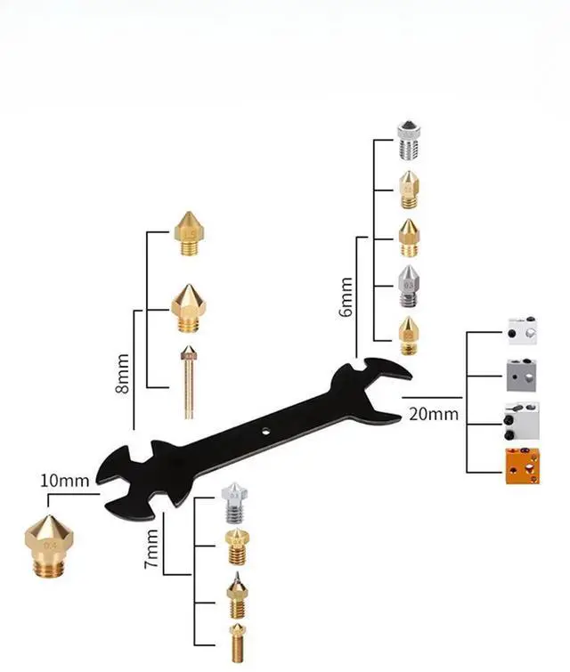 Alt view image 3 of 7 - 46Pcs 3D Printer Tools Kit with Storage Case, 3D Printer Accessories - Deburring Tool, 3D Printer Removing Scrapers, Metal Files, Brushes, Hand Drill, Tweezers, for Bambu Lab, Ender 3, Kobra, etc.